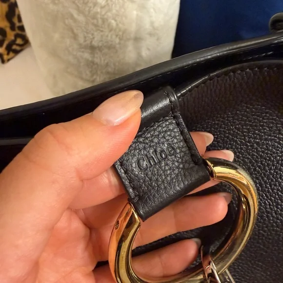 Chloe The Faye Large Leather Tote Bag. - Picture 3 of 11